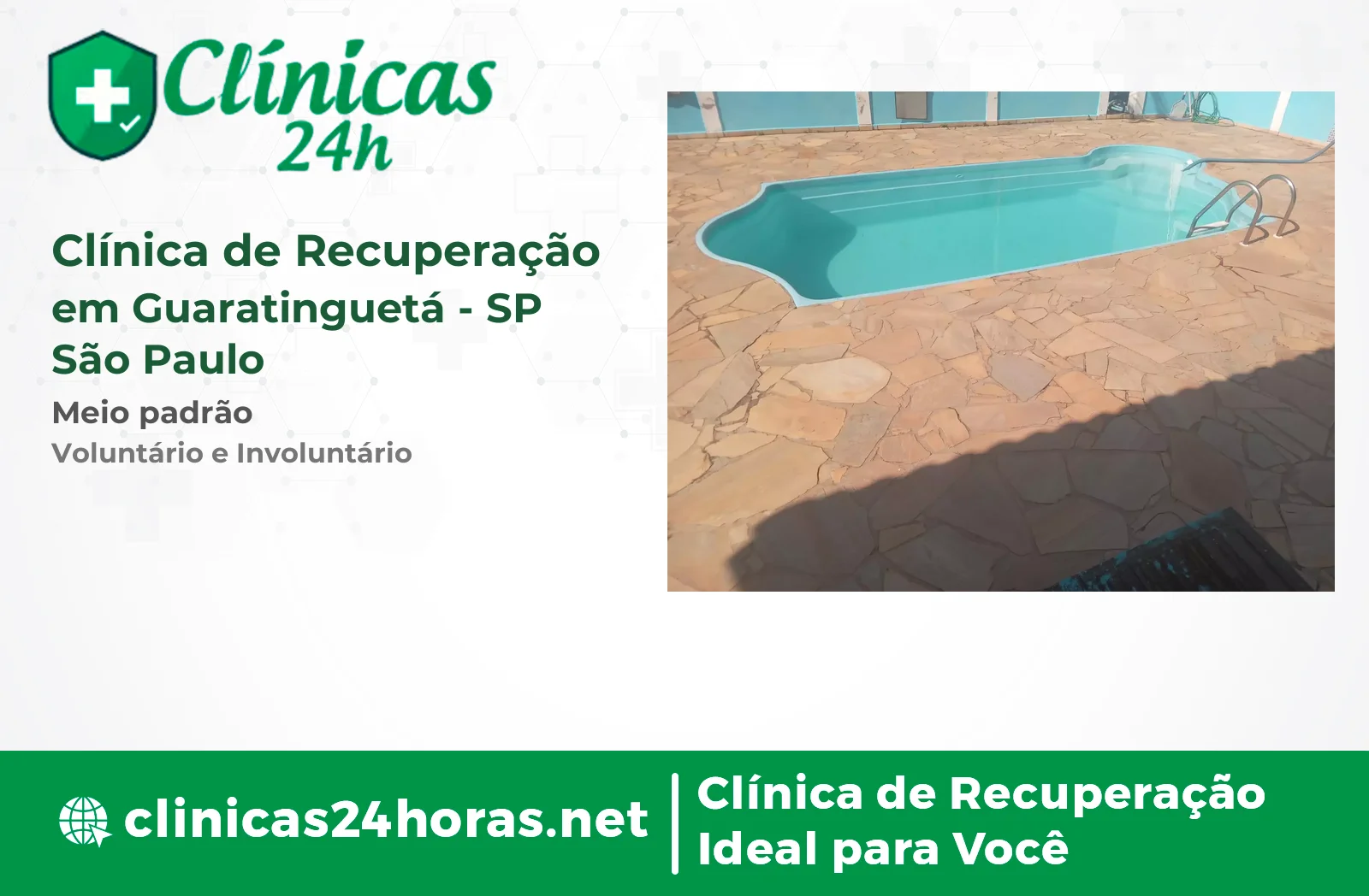 Clínica de Recuperação em Guaratinguetá Masculina