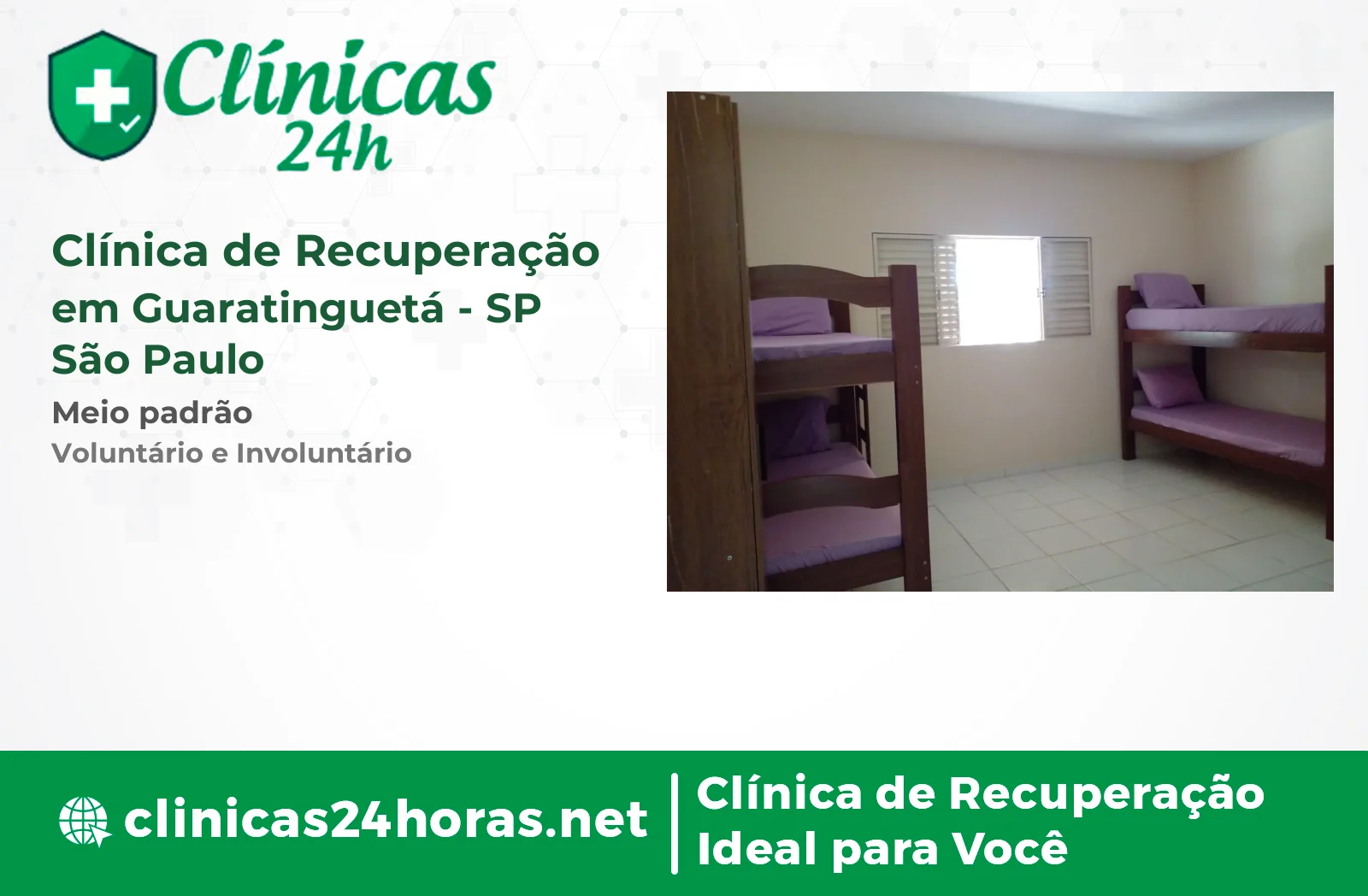 Clínica de Recuperação em Guaratinguetá Masculina 5