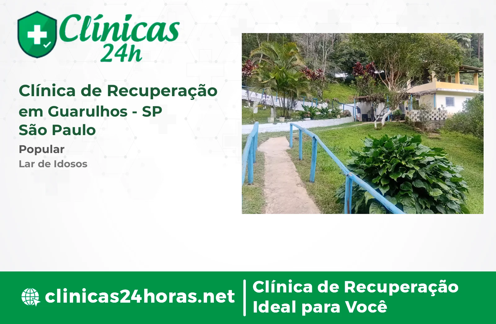 Clínica de Recuperação em Guarulhos Masculina