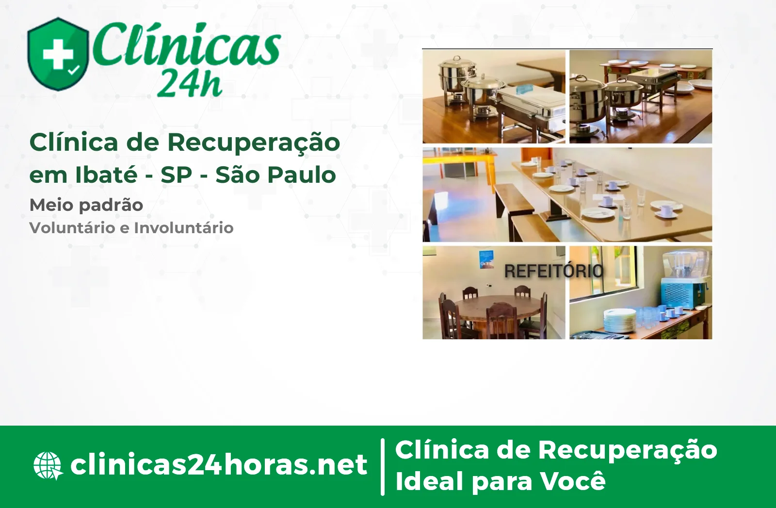 Clínica de Recuperação em Ibaté Feminina