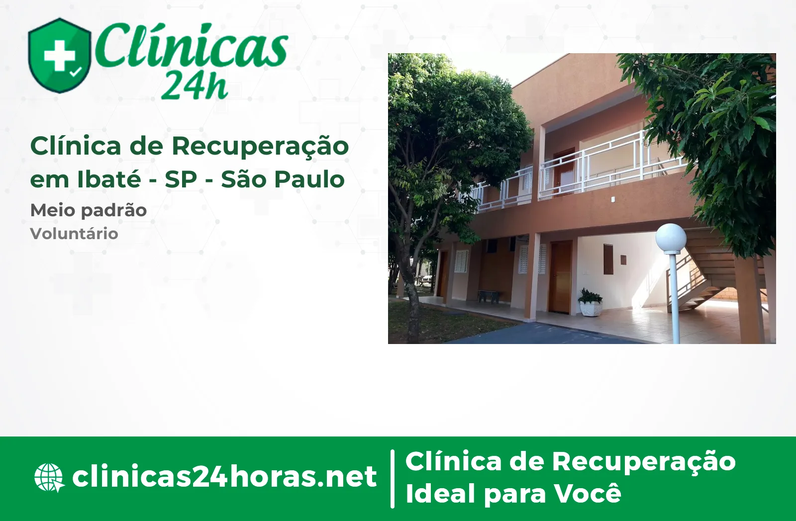 Clínica de Recuperação em Ibaté Masculina 2