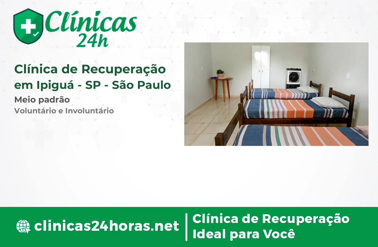 Clínica de Recuperação em Ipiguá Masculina 2