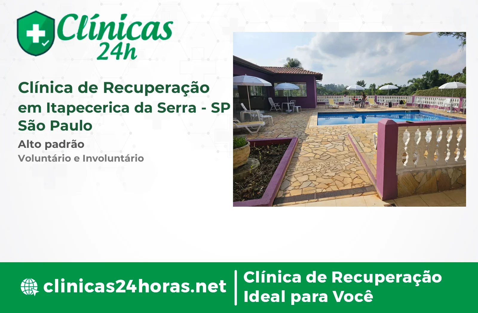 Clínica de Recuperação em Itapecerica da Serra Feminina