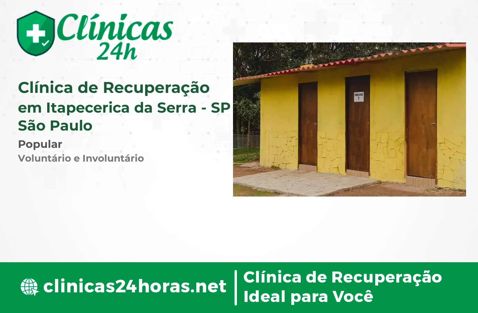 Clínica de Recuperação em Itapecerica da Serra Masculina 5