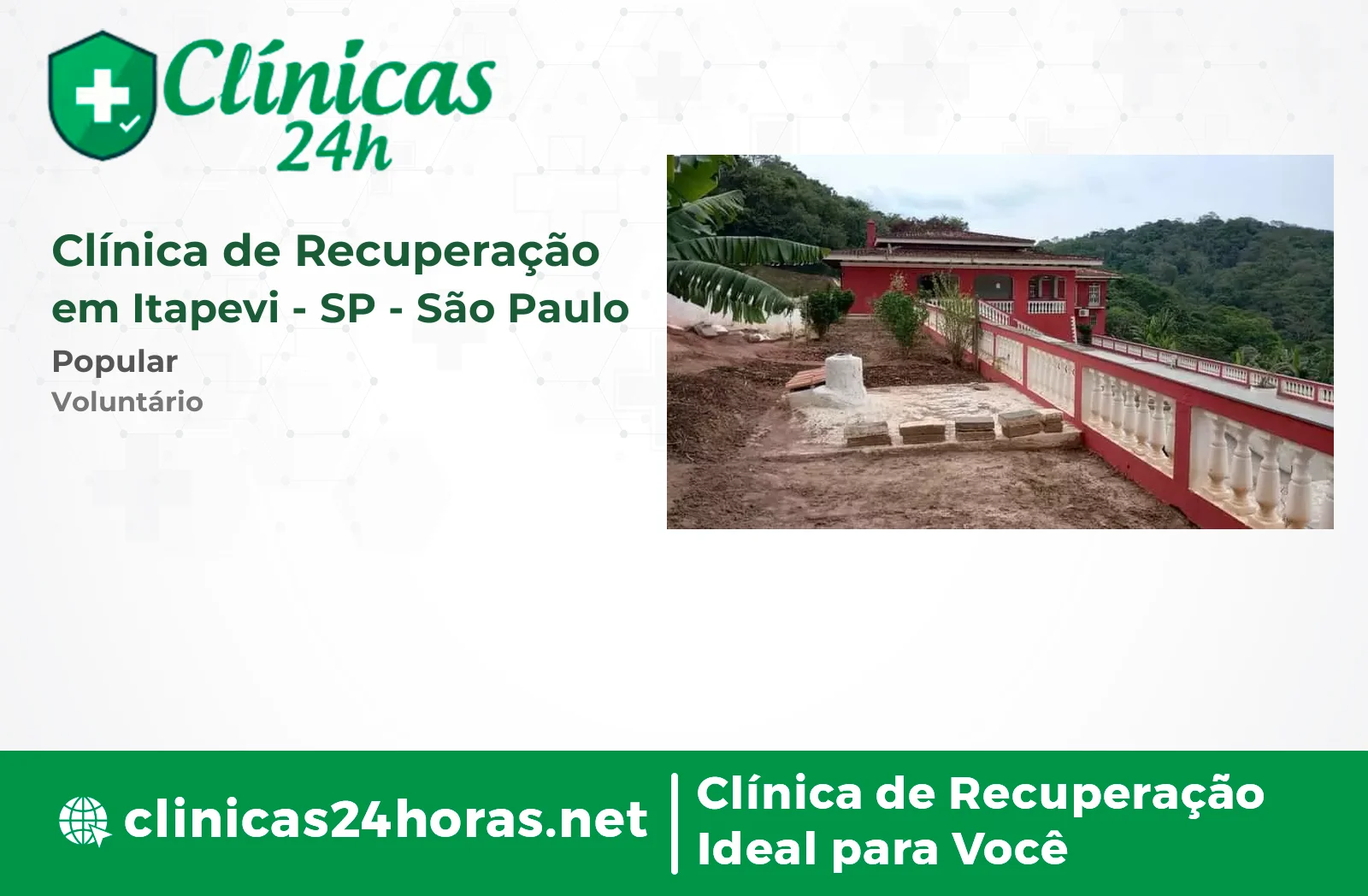 Clínica de Recuperação em Itapevi Masculina 3