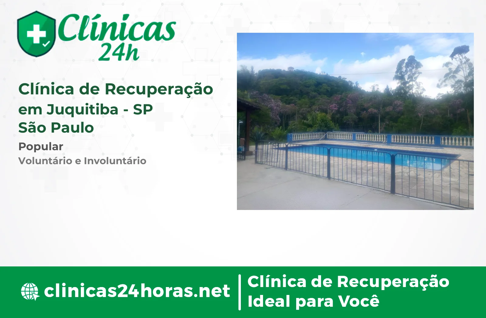 Clínica de Recuperação em Juquitiba Masculina