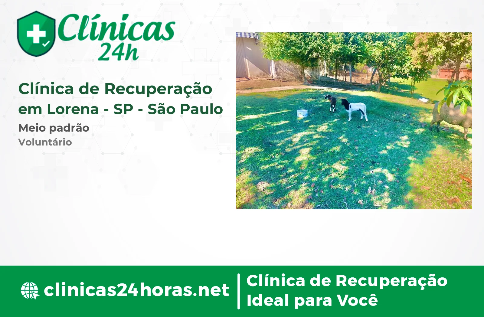 Clínica de Recuperação em Lorena Masculina 3
