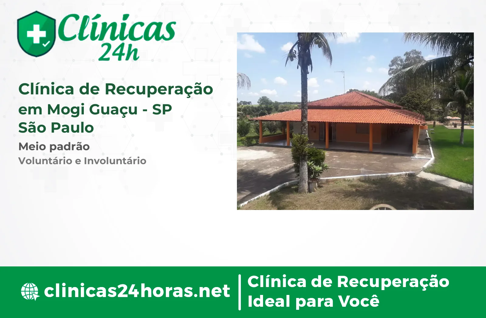 Clínica de Recuperação em Mogi Guaçu Feminina
