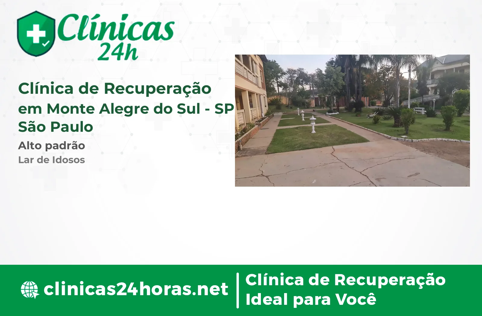 Clínica de Recuperação em Monte Alegre do Sul Mista 3