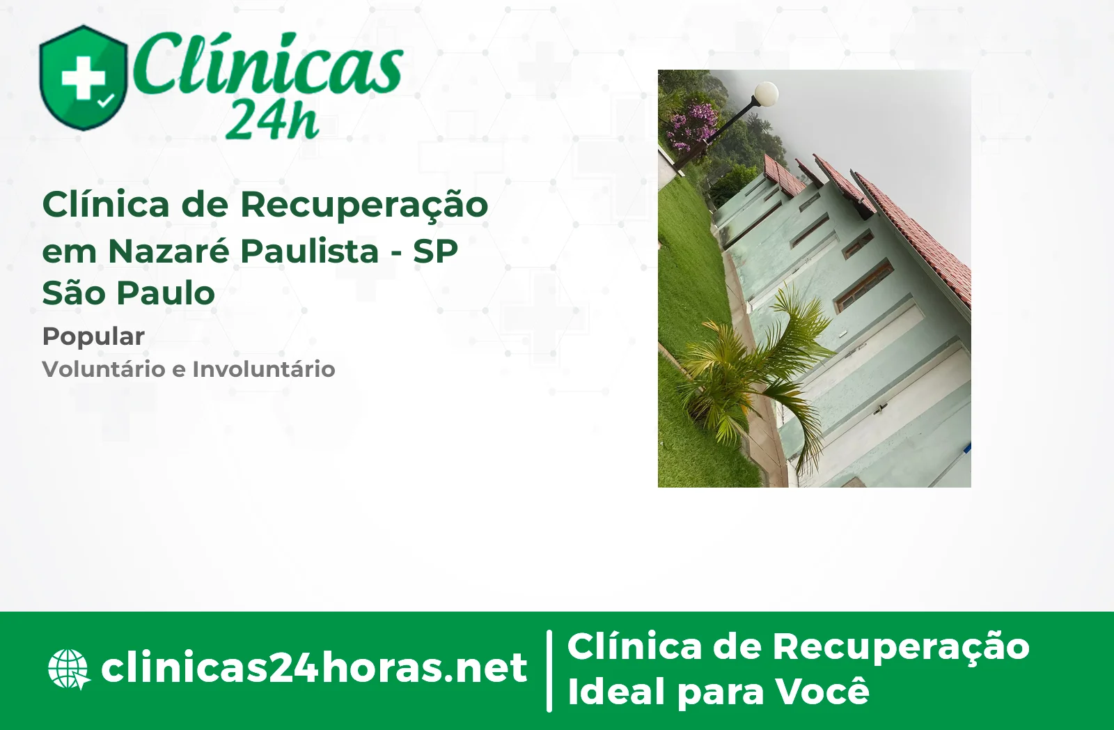 Clínica de Recuperação em Nazaré Paulista Masculina 3