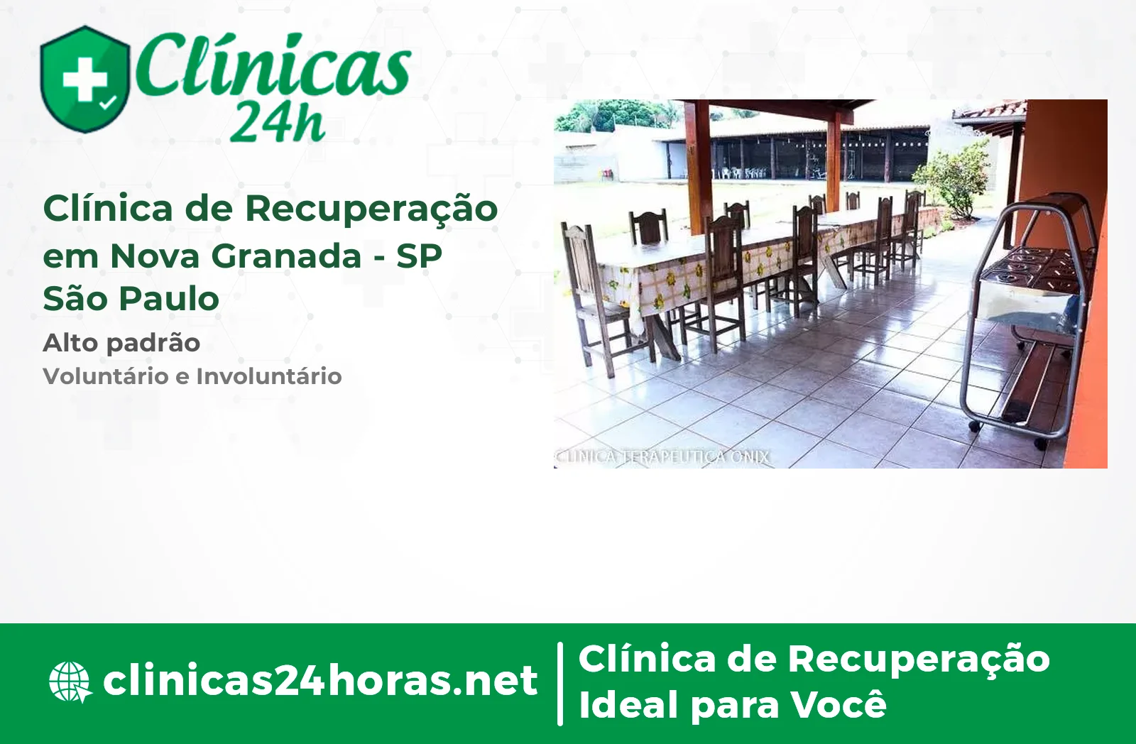 Clínica de Recuperação em Nova Granada Masculina 2