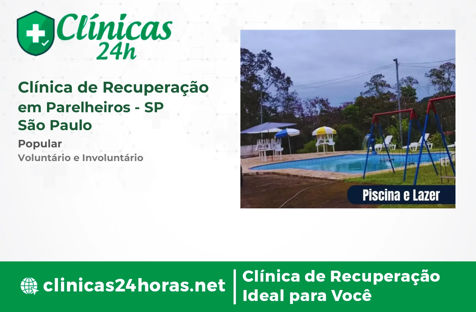 Clínica de Recuperação em Parelheiros Masculina