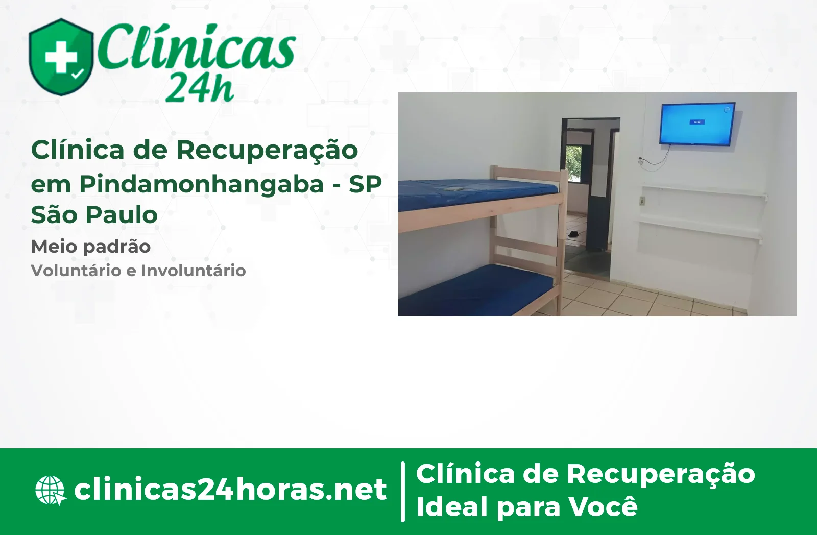 Clínica de Recuperação em Pindamonhangaba Masculina 5