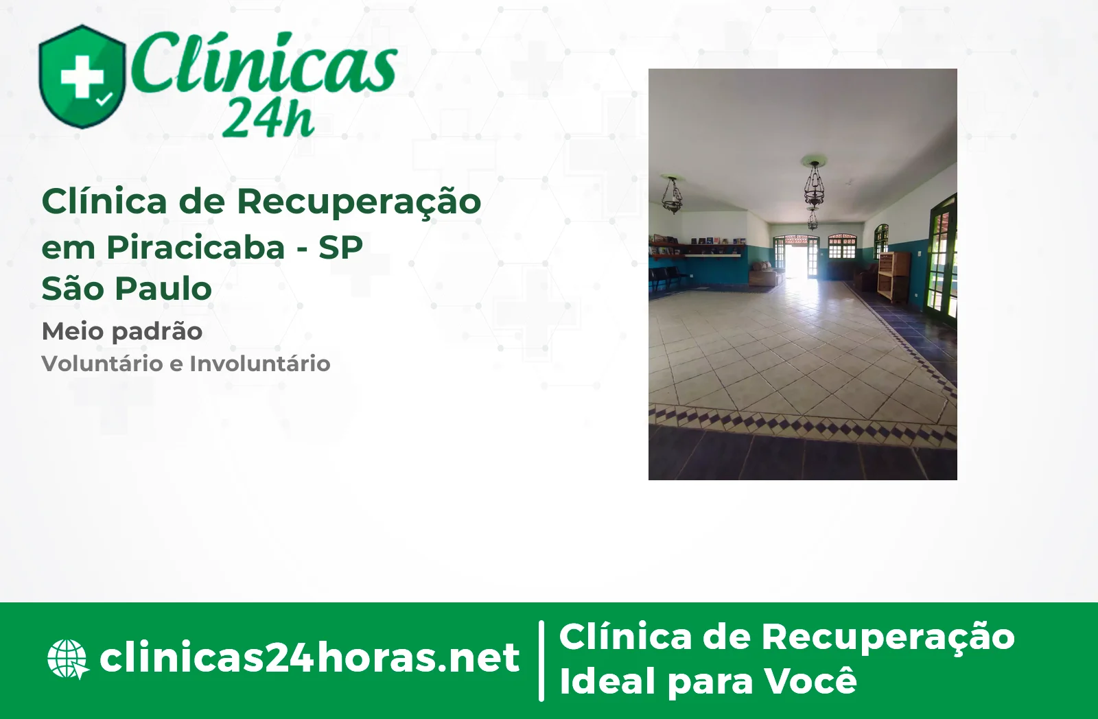Clínica de Recuperação em Piracicaba Feminina