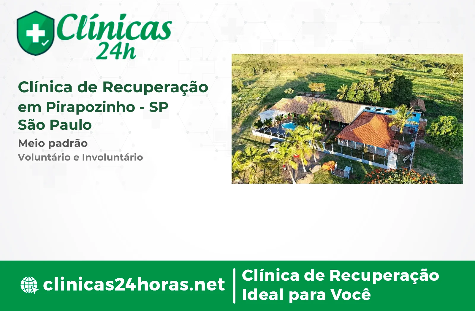 Clínica de Recuperação em Pirapozinho Masculina 3