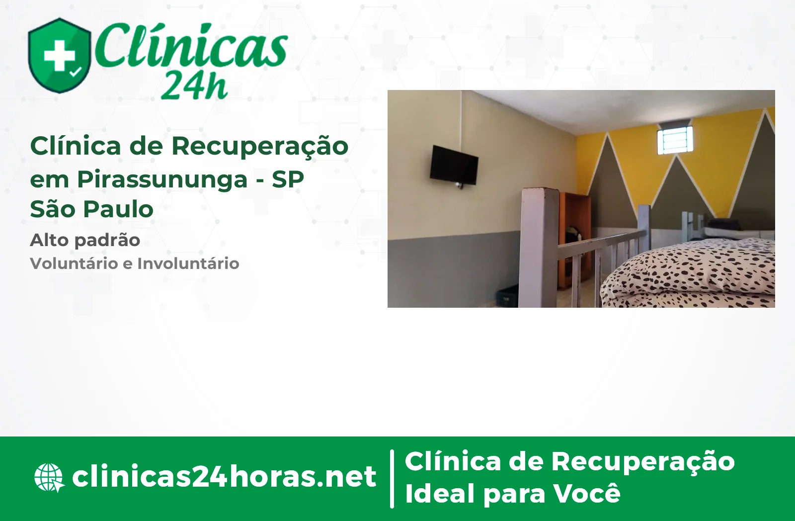 Clínica de Recuperação em Pirassununga Feminina