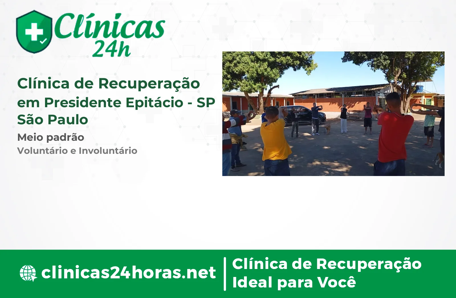 Clínica de Recuperação em Presidente Epitácio Masculina 3