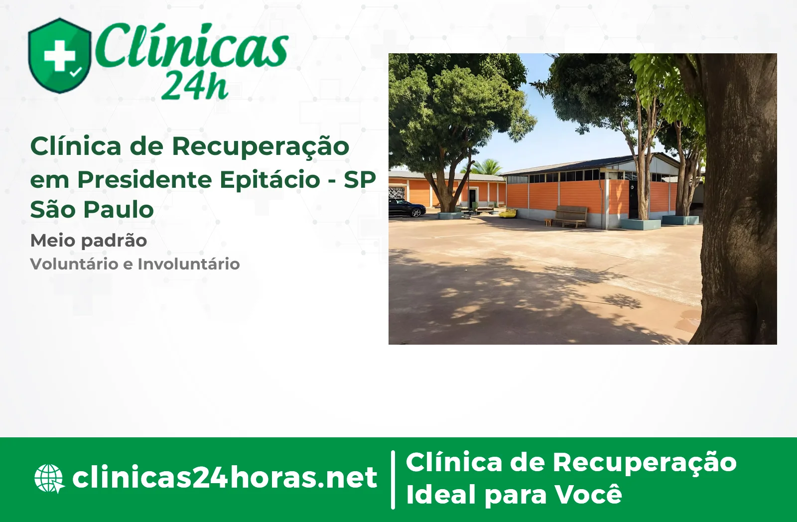 Clínica de Recuperação em Presidente Epitácio Masculina 2