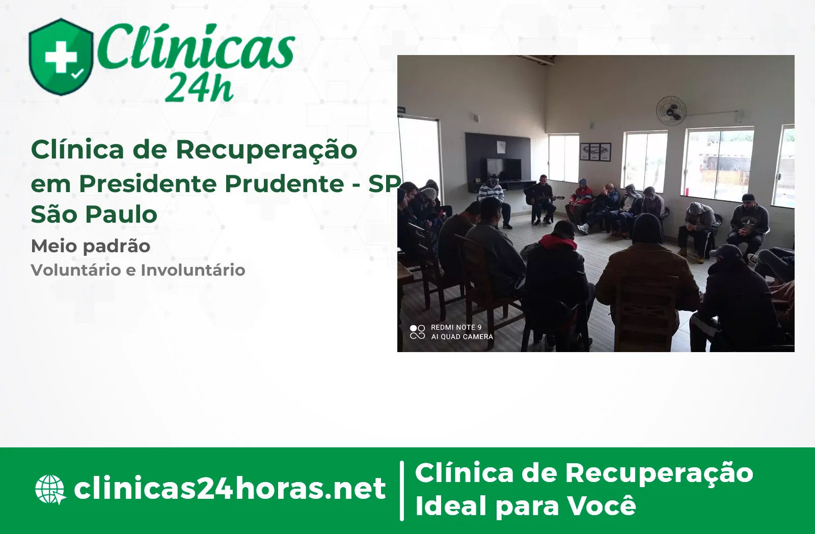 Clínica de Recuperação em Presidente Prudente Masculina 5