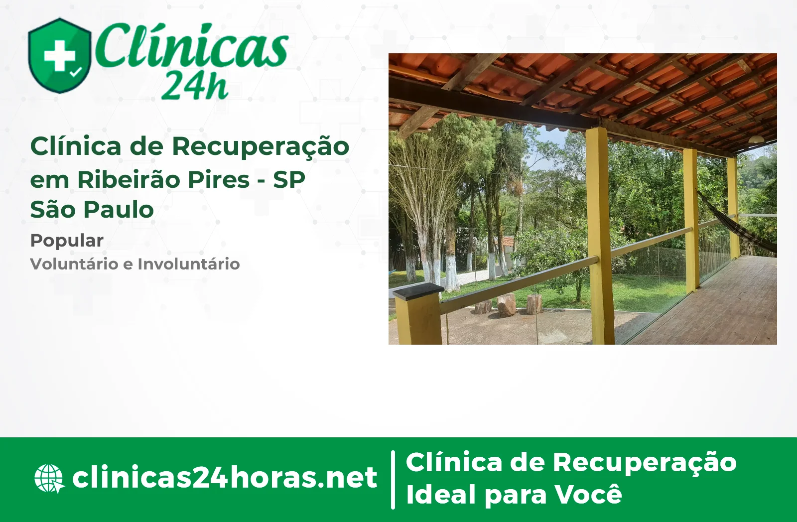 Clínica de Recuperação em Ribeirão Pires Masculina 2