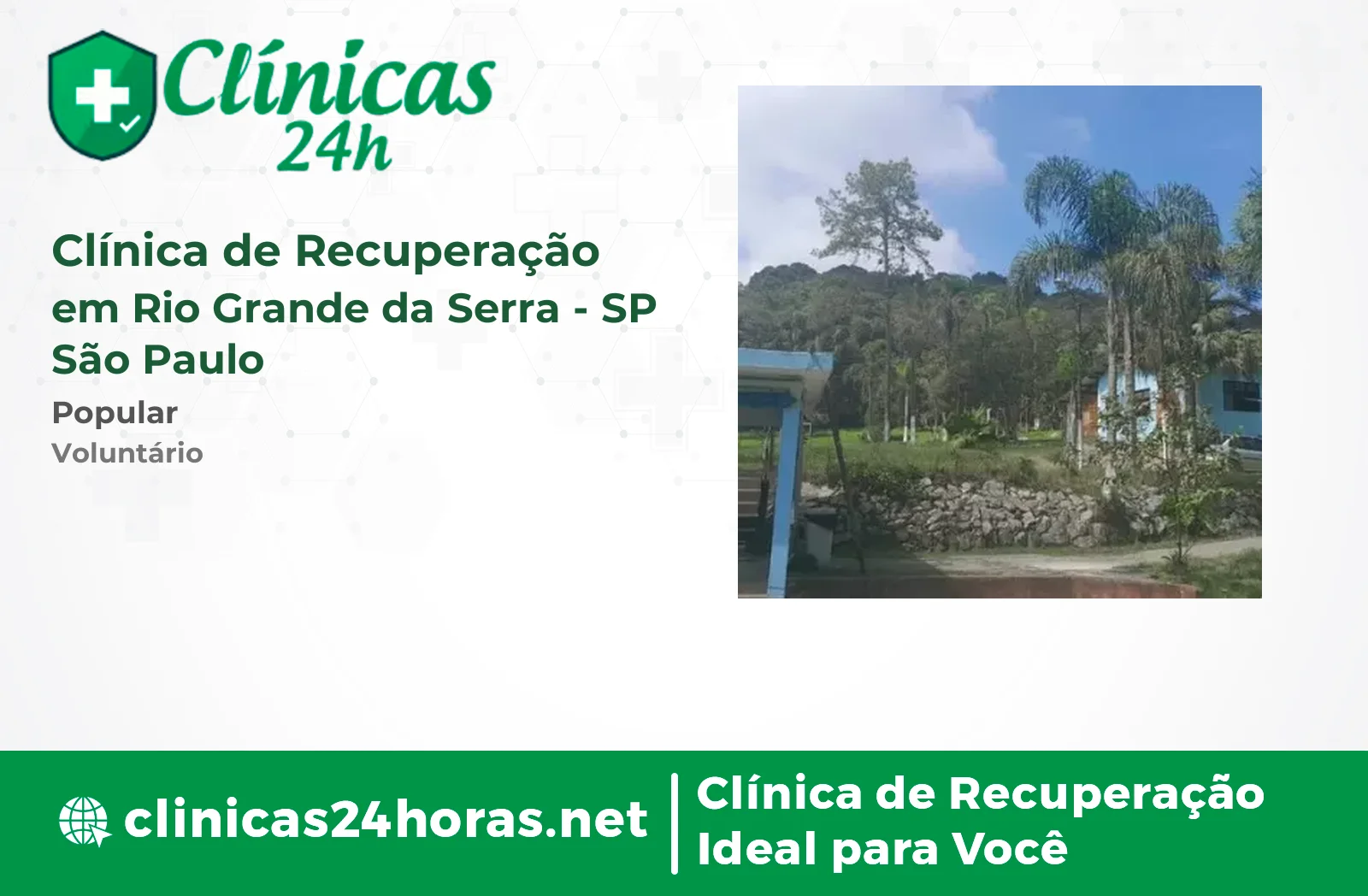 Clínica de Recuperação em Rio Grande da Serra Masculina 5