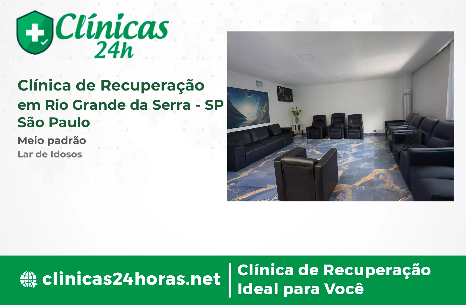 Clínica de Recuperação em Rio Grande da Serra Mista