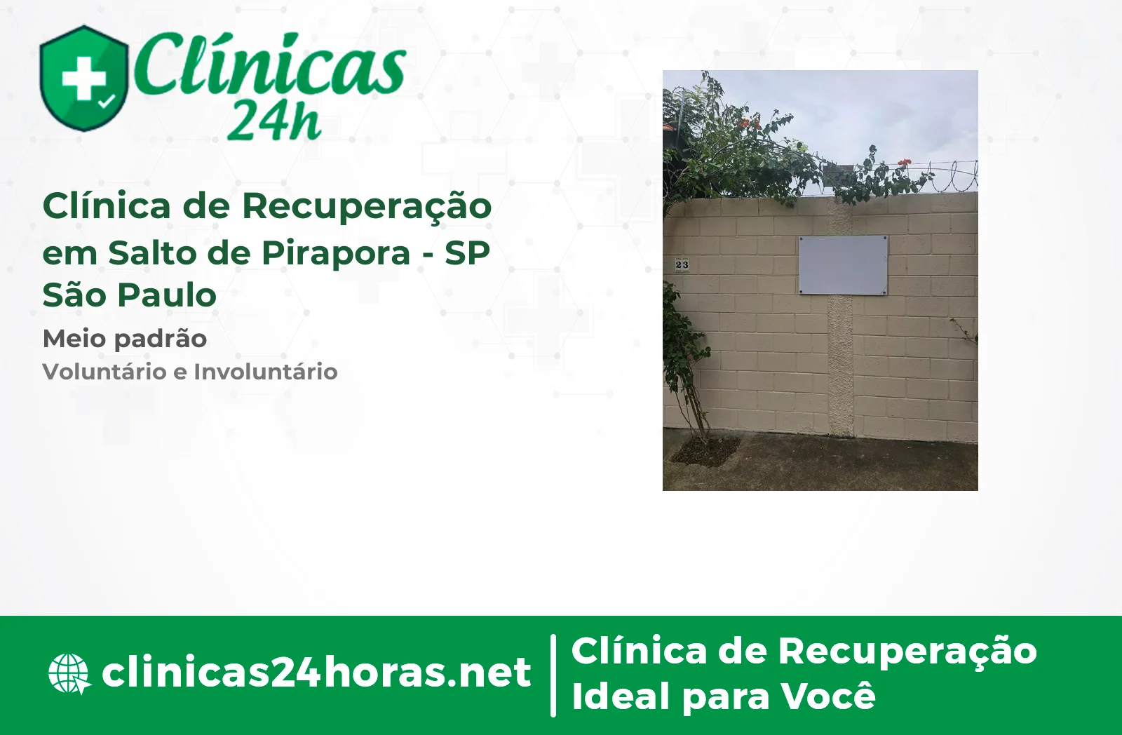 Clínica de Recuperação em Salto de Pirapora Masculina 3