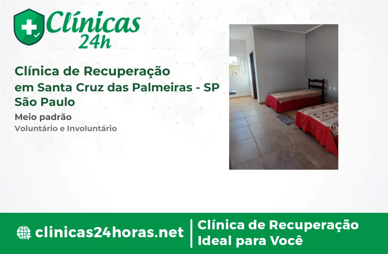 Clínica de Recuperação em Santa Cruz das Palmeiras Masculina 5