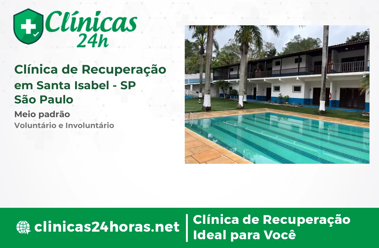 Clínica de Recuperação em Santa Isabel Masculina