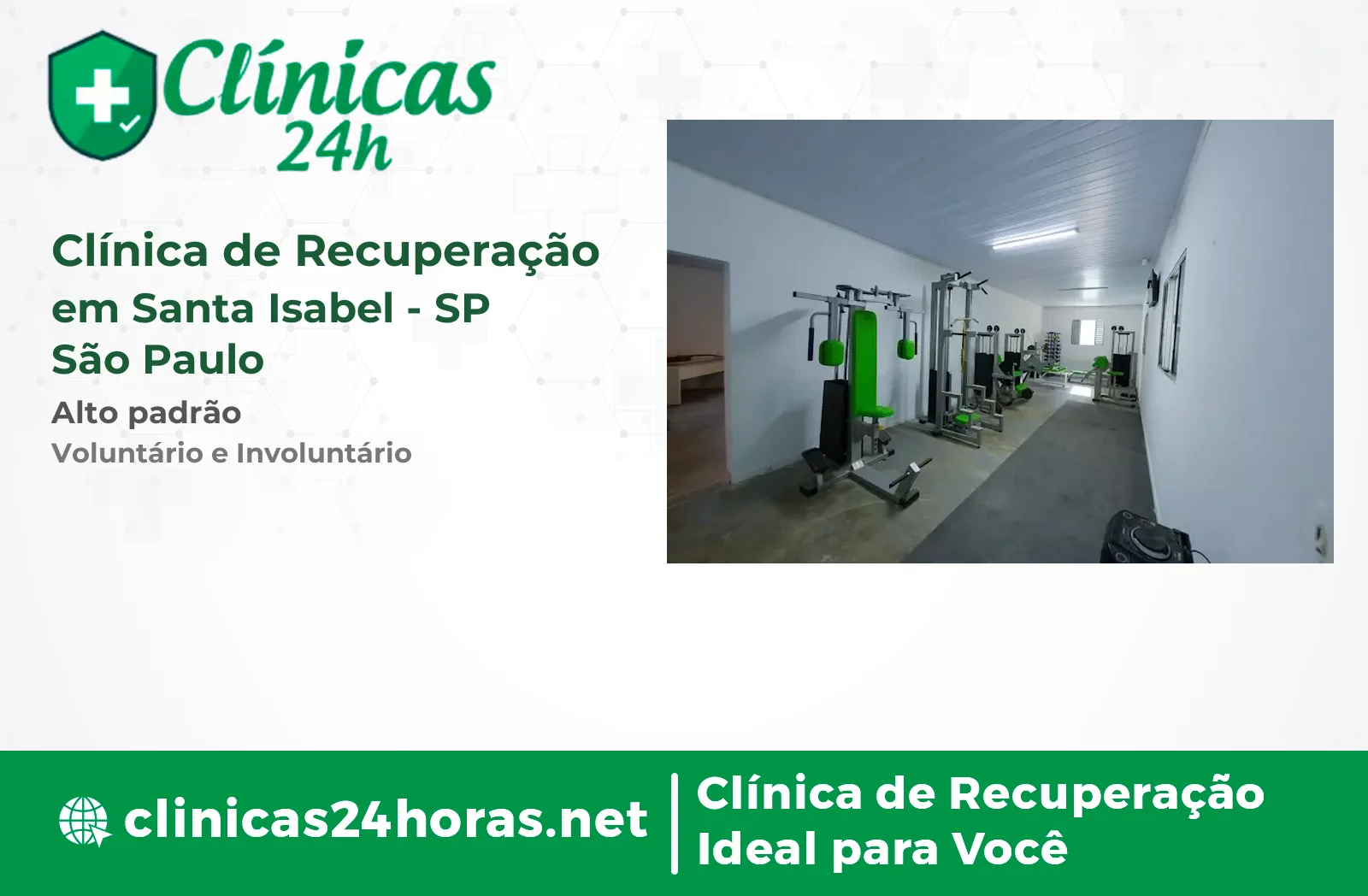Clínica de Recuperação em Santa Isabel Masculina-3 5
