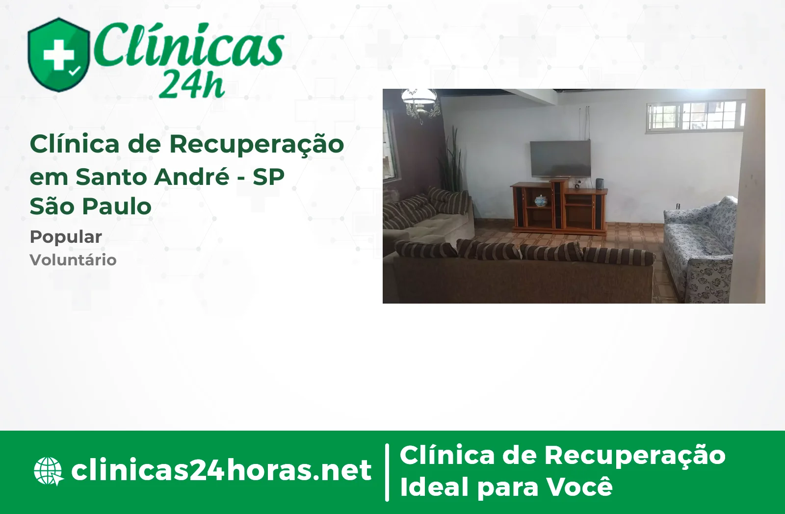 Clínica de Recuperação em Santo André Masculina