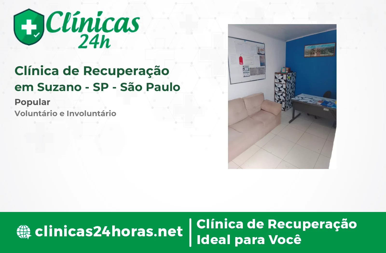 Clínica de Recuperação em Suzano Masculina-17