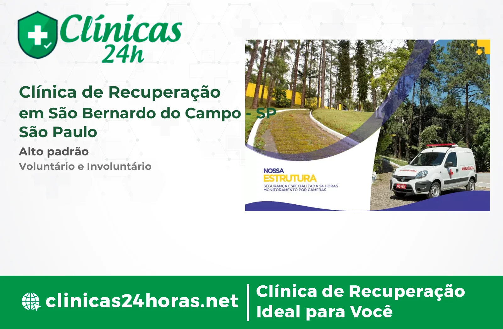Clínica de Recuperação em São Bernardo do Campo Masculina 3