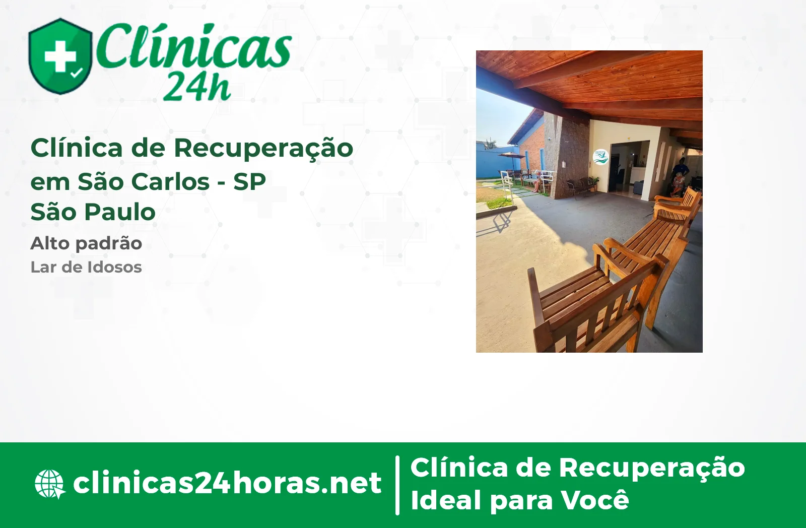 Clínica de Recuperação em São Carlos Mista