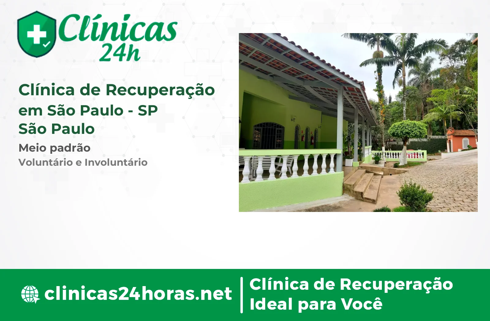 Clínica de Recuperação em São Paulo Masculina 2
