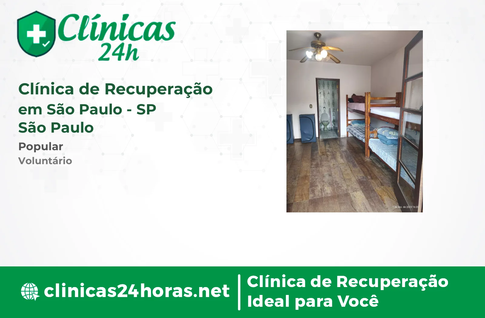 Clínica de Recuperação em São Paulo Masculina-4 3