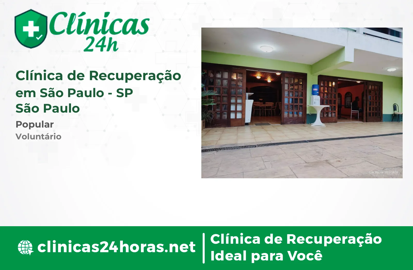 Clínica de Recuperação em São Paulo Masculina-4 5