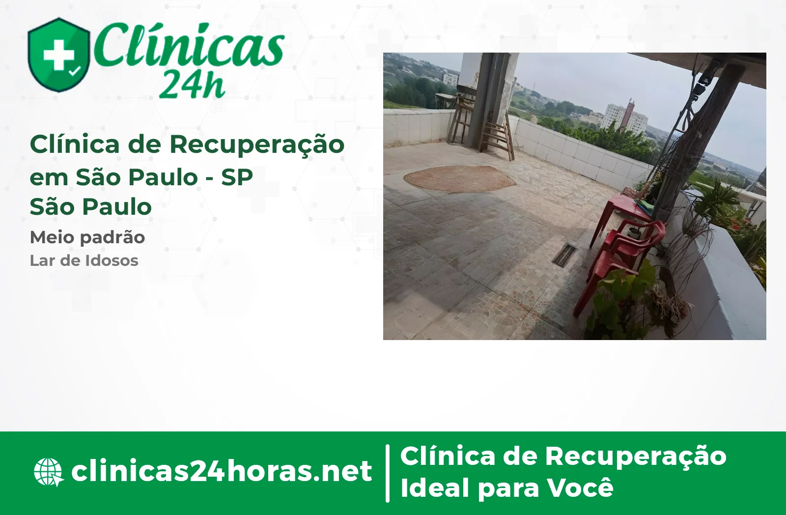 Clínica de Recuperação em São Paulo Mista-6