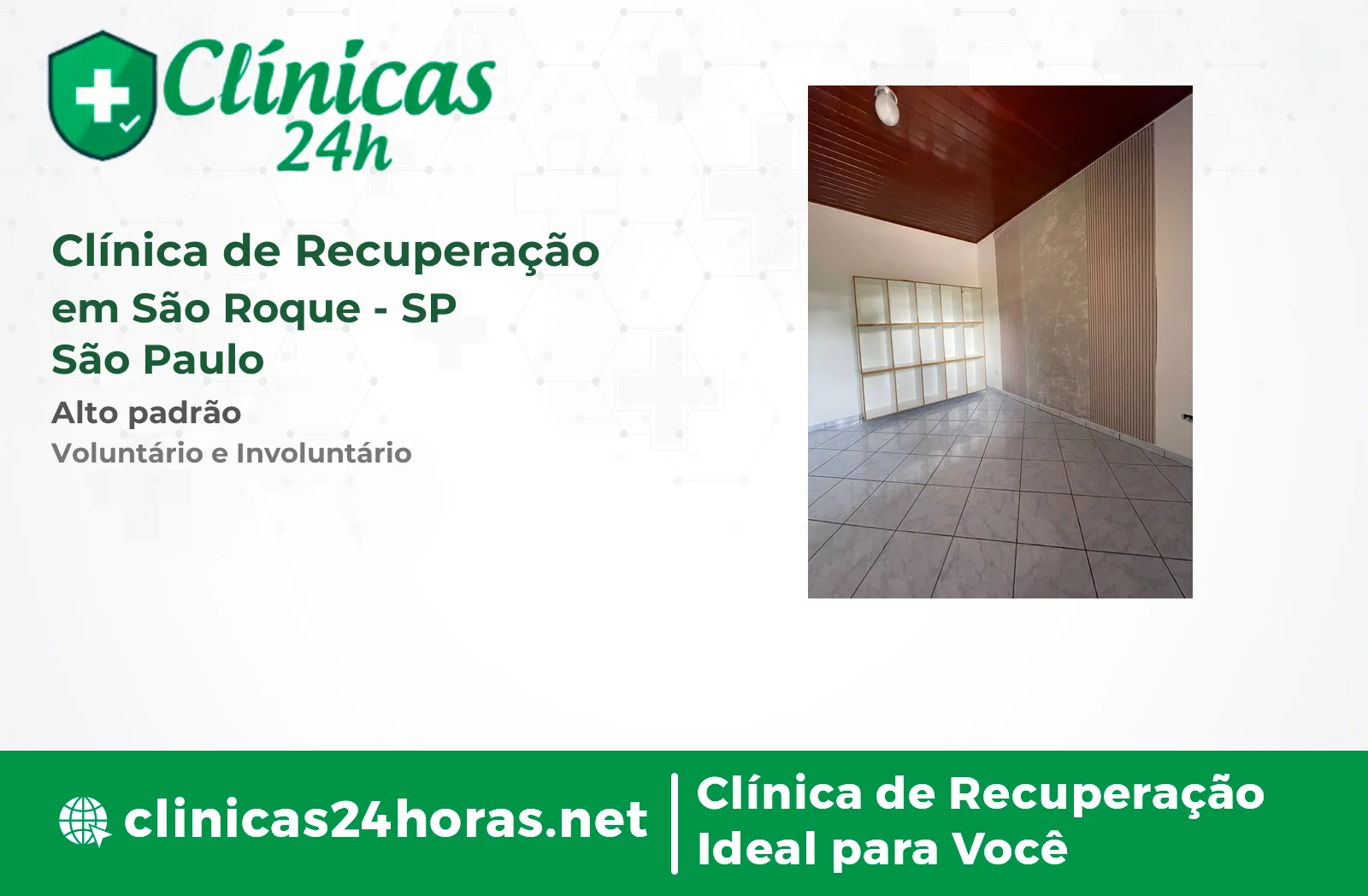 Clínica de Recuperação em São Roque Feminina 3