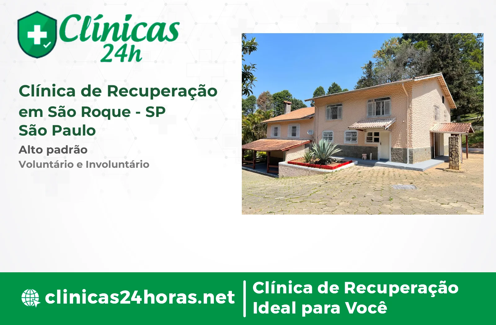 Clínica de Recuperação em São Roque Mista 2