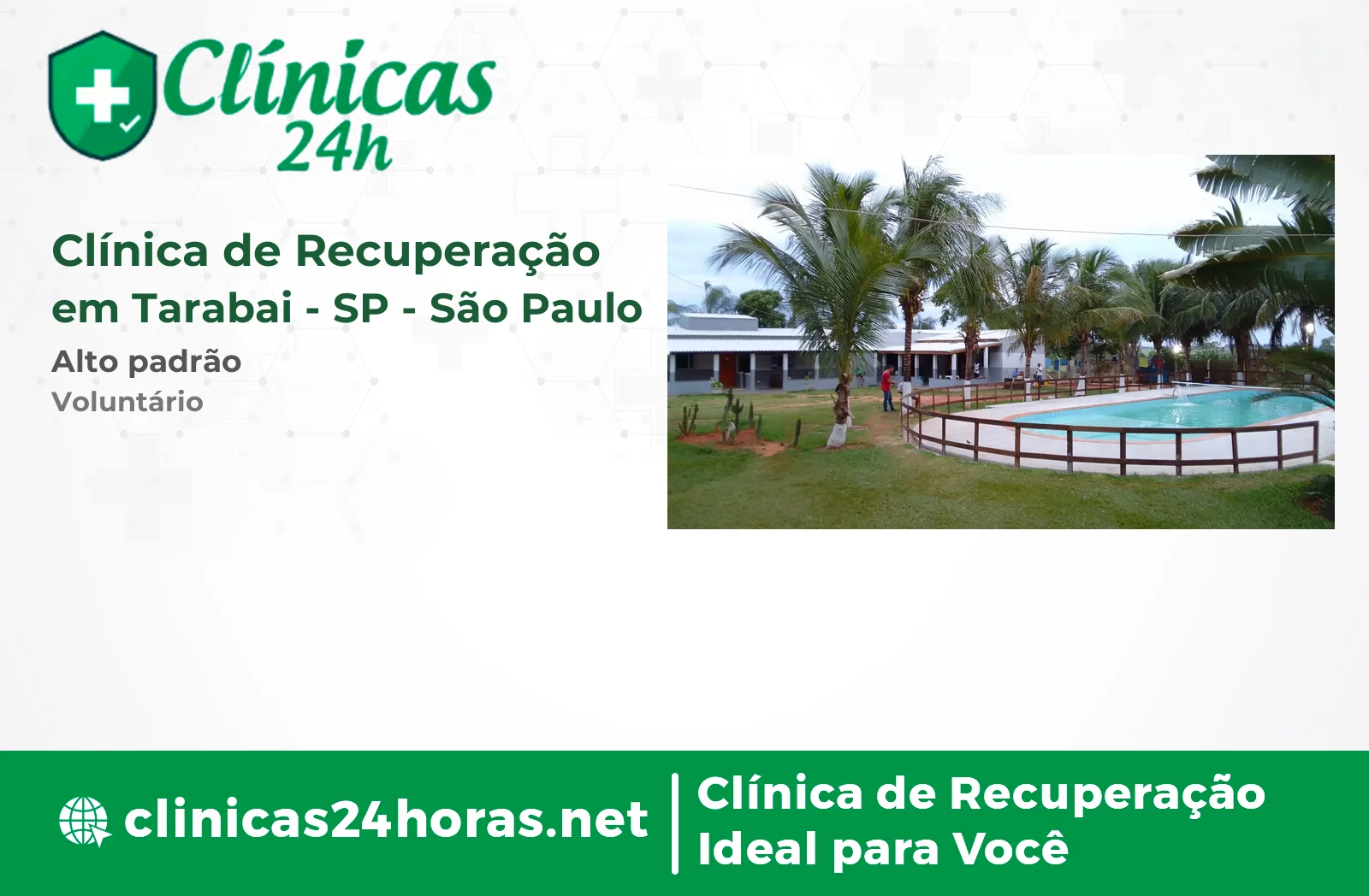 Clínica de Recuperação em Tarabai Masculina 2