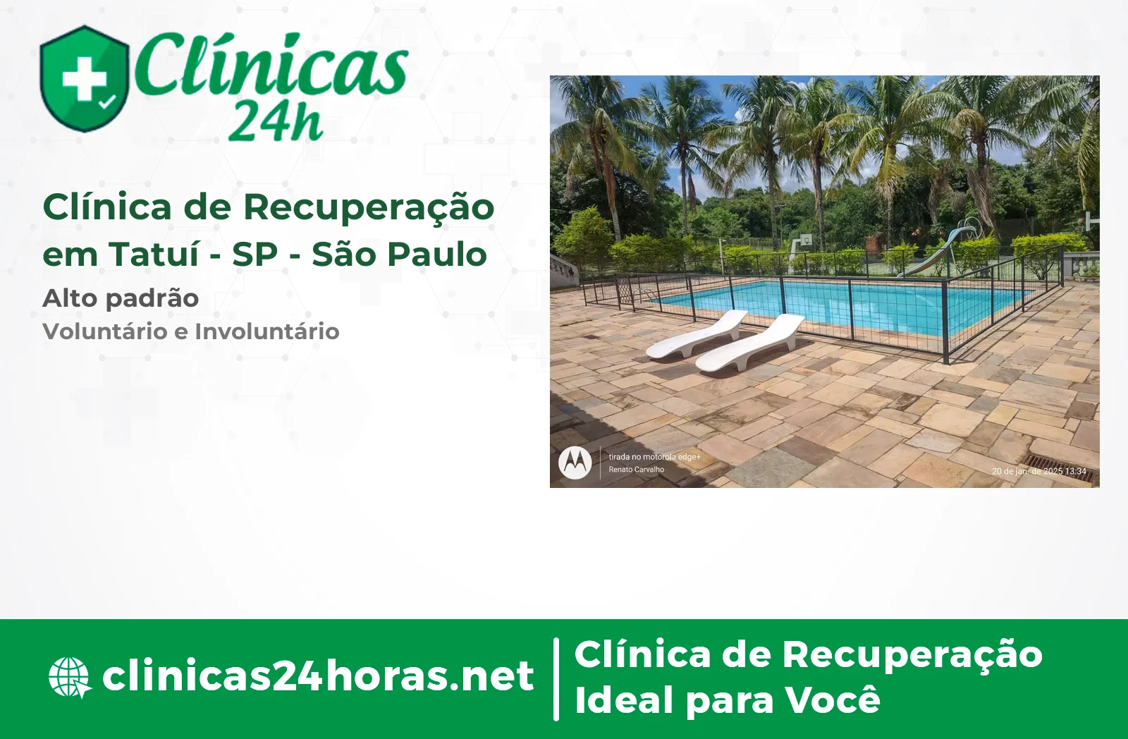 Clínica de Recuperação em Tatuí Feminina