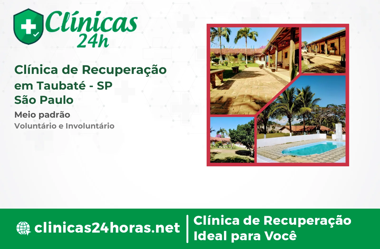 Clínica de Recuperação em Taubaté Feminina