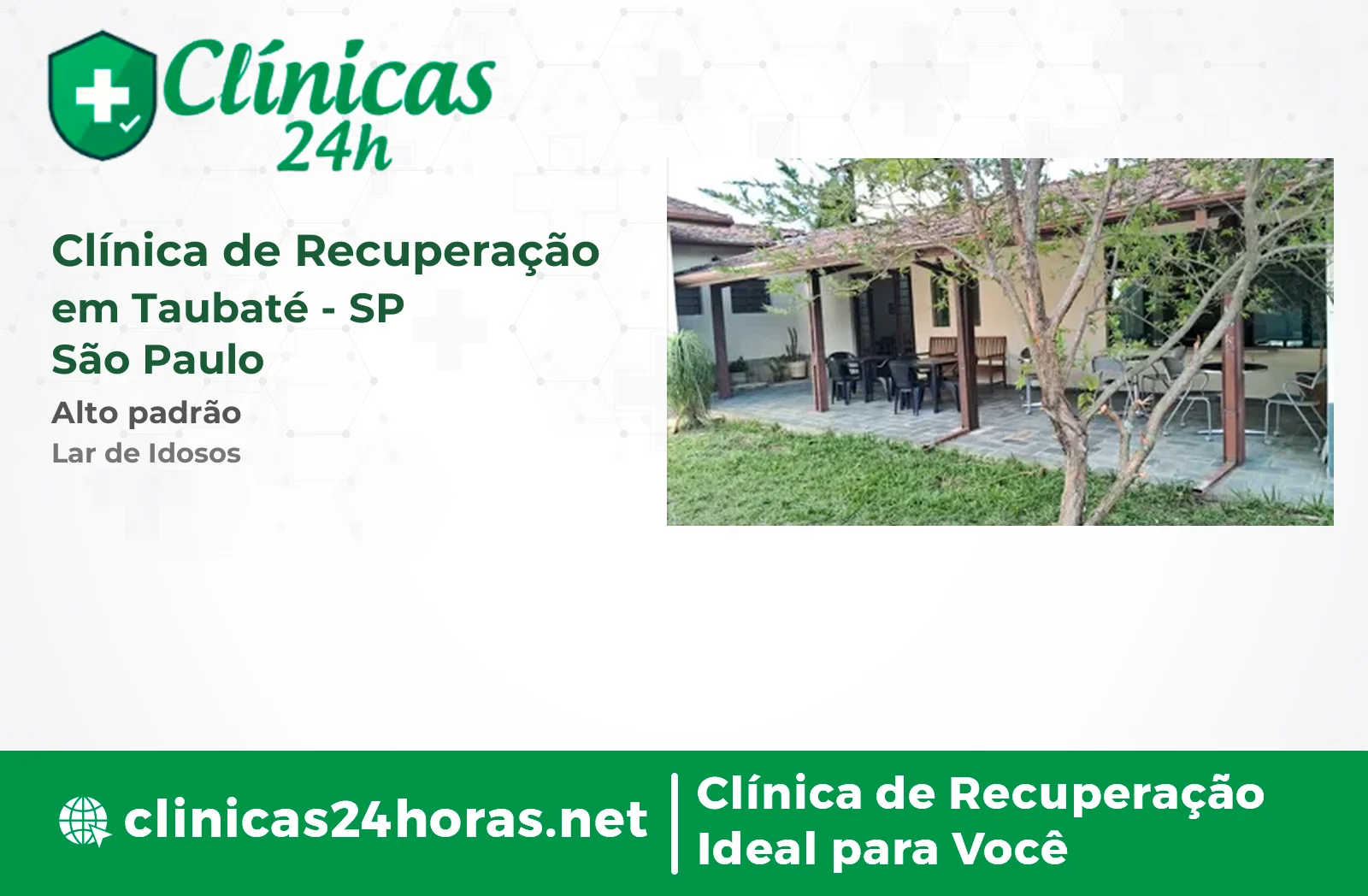 Clínica de Recuperação em Taubaté Mista