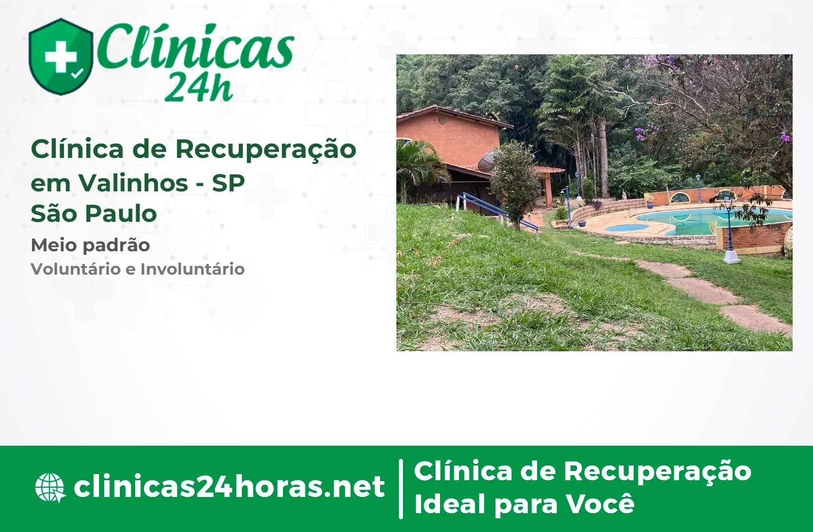 Clínica de Recuperação em Valinhos Masculina