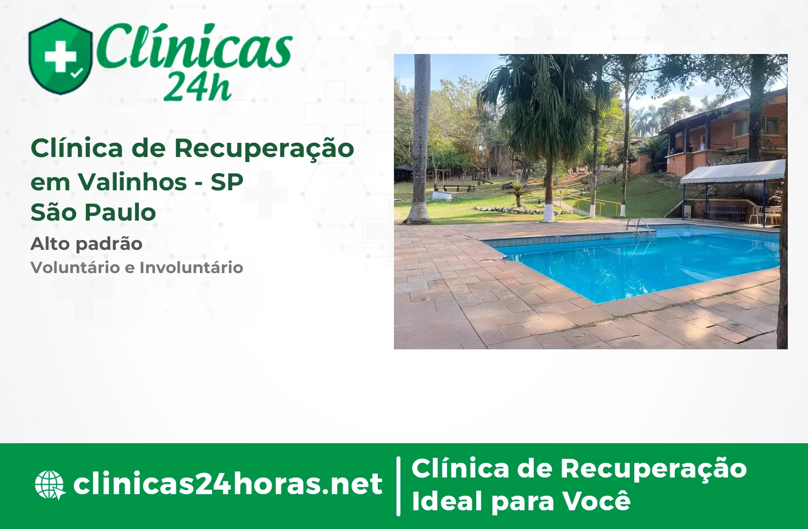 Clínica de Recuperação em Valinhos Mista