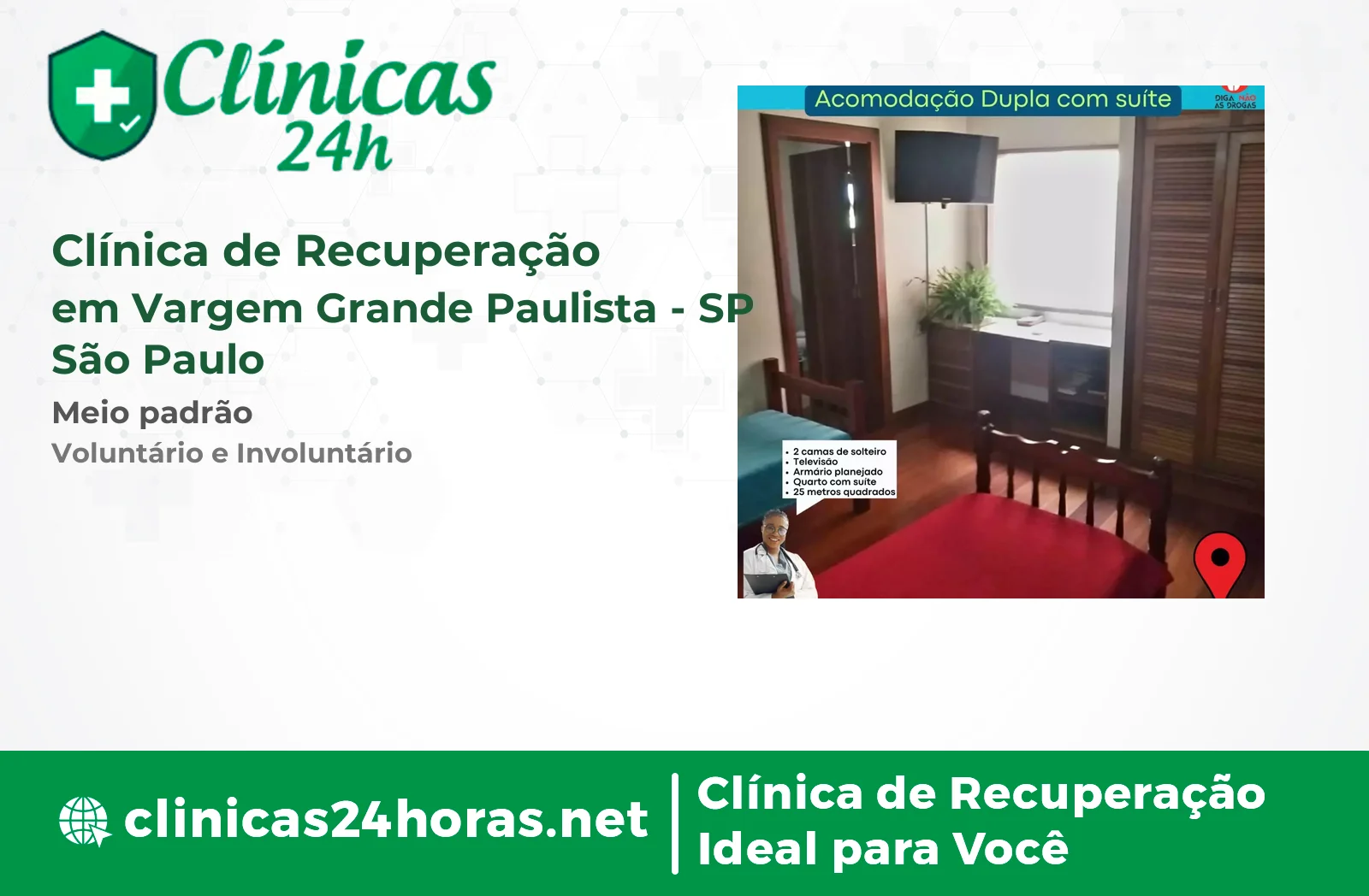 Clínica de Recuperação em Vargem Grande Paulista Masculina-4 3