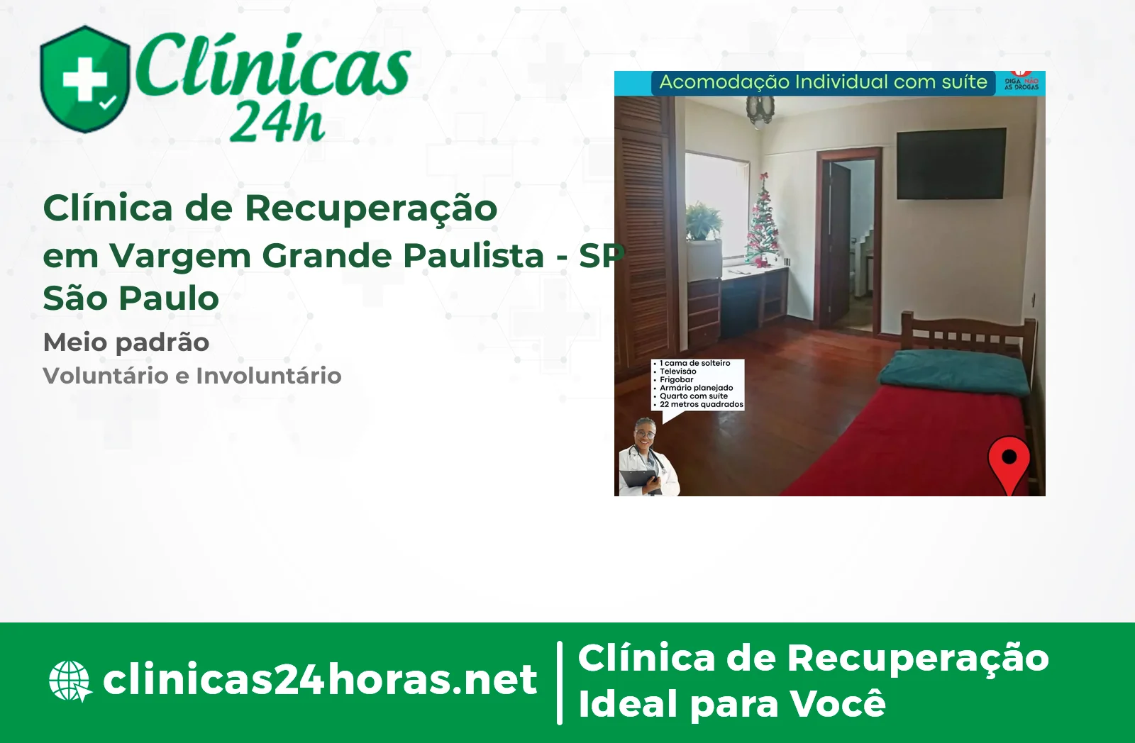 Clínica de Recuperação em Vargem Grande Paulista Masculina-4 5