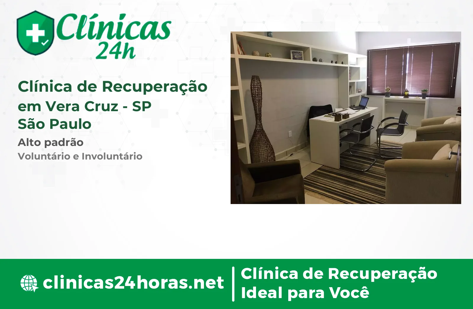 Clínica de Recuperação em Vera Cruz Masculina 3