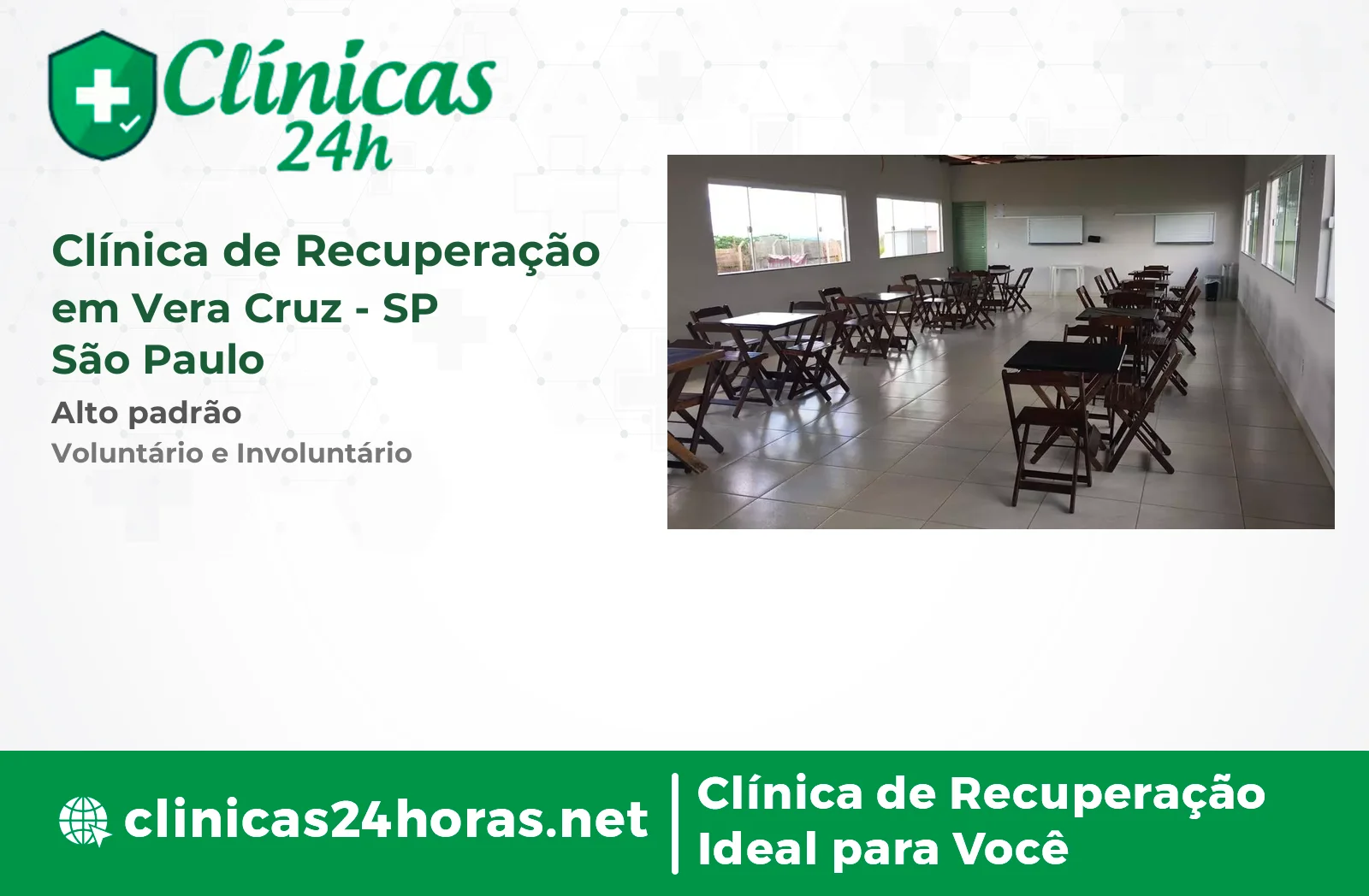 Clínica de Recuperação em Vera Cruz Masculina 5